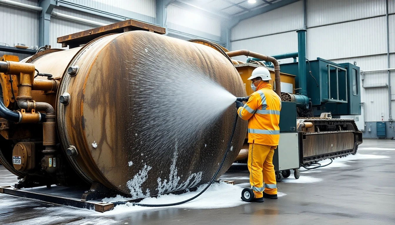Heavy Equipment Cleaning